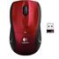 Logitech Wireless Mouse M505 - Red